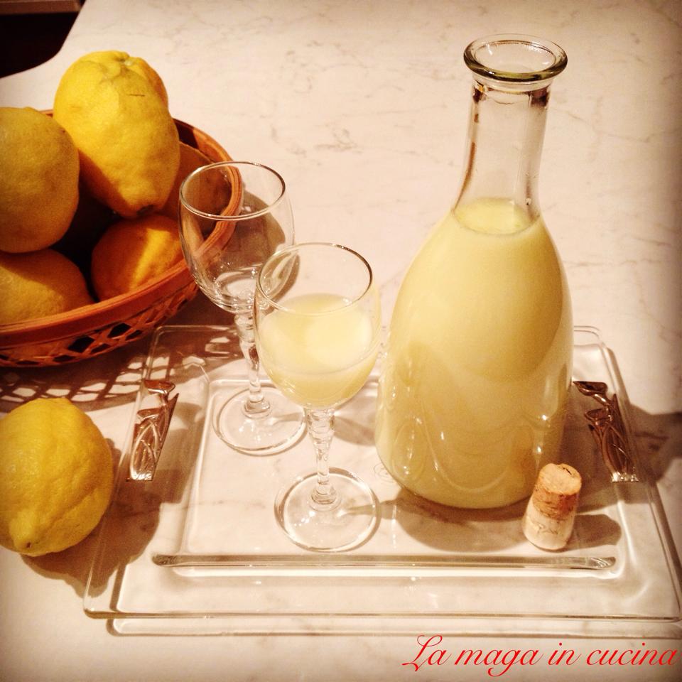 Crema di limoncello - La Maga in Cucina